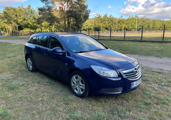 Opel Insignia cena 25500 przebieg: 166000, rok produkcji 2010 z Dębno małe 56